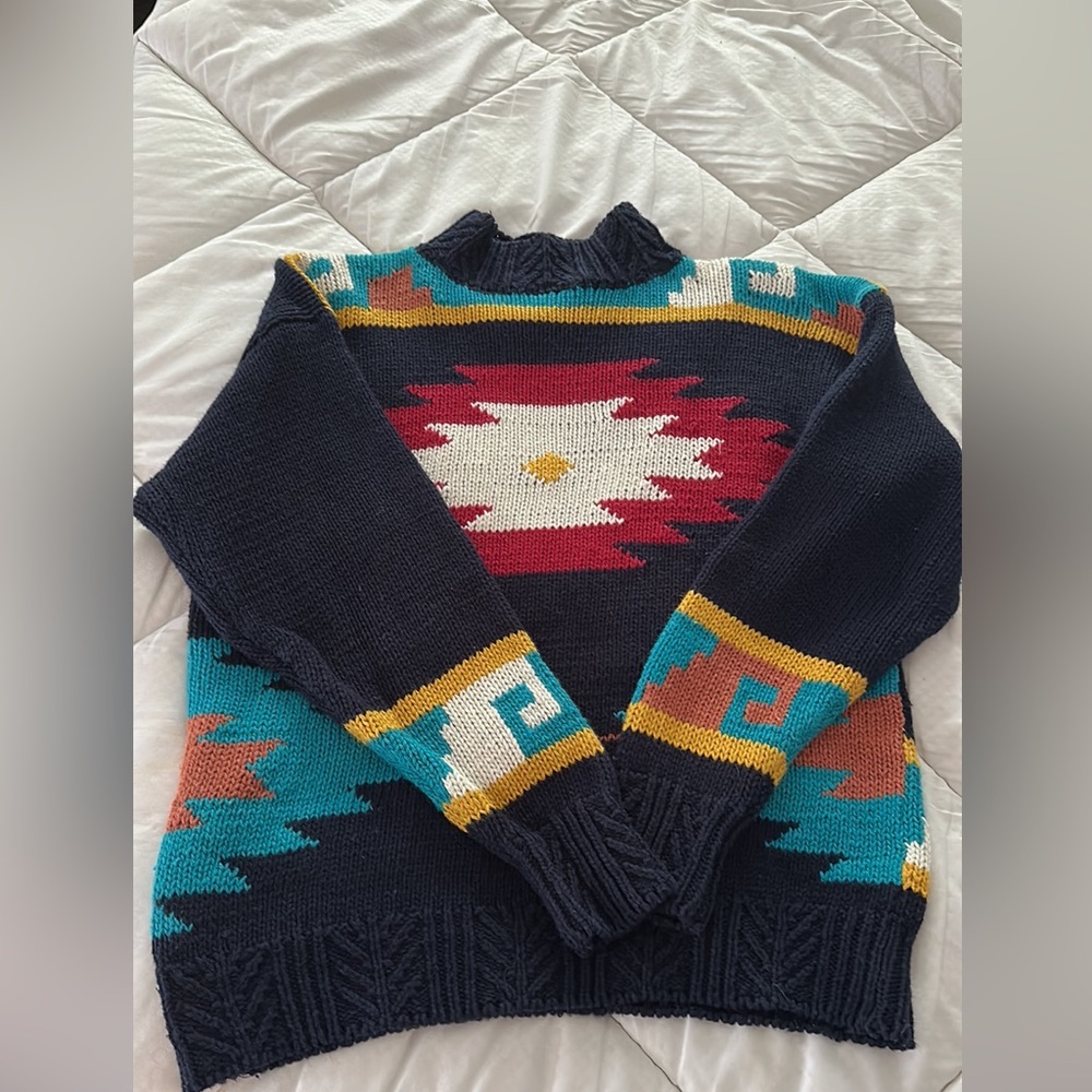 Sakura Sports Vintage Mock neck Sweater